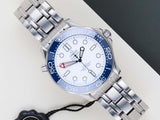 Seamaster Diver 300 M 'White Wave Dial - America's Cup'