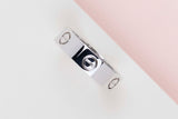 Love Ring - White Gold - Size 57 - B