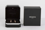 Move Uno Stud Earrings - Rose Gold & Diamonds - B&P