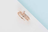 Juste Un Clou Double Ring - Rose Gold - Diamonds - Size 54 - B&P