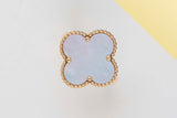 Magic Alhambra Ring - Yellow Gold - Mother Of Pearl - Size 56 - B&P