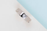 Love Ring - White Gold & Diamonds - Size 55 - B