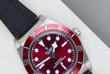 Black Bay 58 'Burgundy Dial - Rubber Strap'
