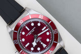 Black Bay 58 'Burgundy Dial - Rubber Strap'