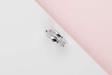 B.zero 1 Design Legend Ring - White Gold - Zaha Hadid - Size 58 - B