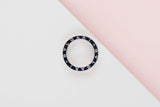 B.zero 1 Design Legend Ring - White Gold - Zaha Hadid - Size 58 - B
