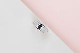 B.Zero 1 Three Band Ring - White Gold - Size 57 - B