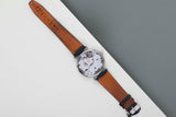 Portofino Hand-Wound 8 Days 'Blue Dial'