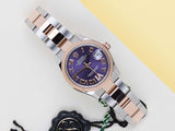 Datejust 31 'Aubergine Diamond VI - Oyster'