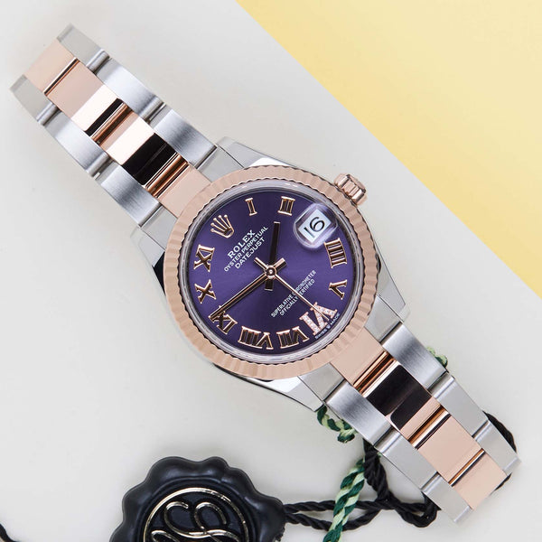Datejust 31 'Aubergine Diamond VI - Oyster' – Steiner Maastricht