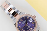 Datejust 31 'Aubergine Diamond VI - Oyster'