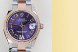 Datejust 31 'Aubergine Diamond VI - Oyster'