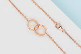 Love Necklace - Rose Gold - 44 CM - B&P