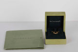 Vintage Alhambra Necklace - Yellow Gold - Onyx - 42 CM
