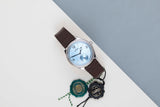 Perpetual 1908 'Ice Blue Dial - Platinum'