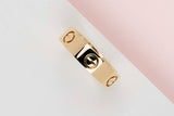 Love Ring - Yellow Gold - Size 54 - B