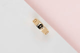 Love Ring - Yellow Gold - Size 54 - B