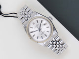 Datejust 36 'Silver No Lume Sigma Dial - Jubilee'