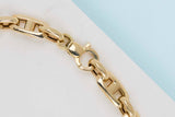 18ct. Yellow Gold Bracelet - 21.5CM