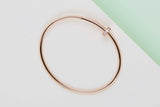 Juste Un Clou Bracelet Small - Rose Gold & Diamonds - Size 16 - B&P