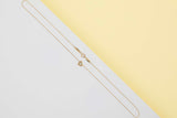 Elsa Peretti Open Heart Necklace 7mm - Yellow Gold - 40 CM