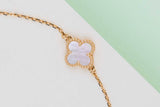 Sweet Alhambra Bracelet - Yellow Gold - Mother of Pearl - 17,5 CM - B&P