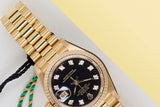 Datejust 26 'Black Diamond Dial - President'