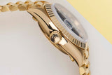 Datejust 26 'Black Diamond Dial - President'