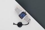 Santos Medium 'Blue Dial'