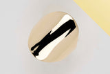 Flat Seal Ring - Yellow Gold - Size 55