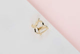 Big Hearts Ring - Yellow Gold - Size 55