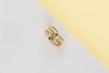 Double-Knot Ring - Yellow Gold - Size 55