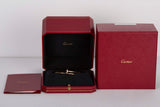 Juste Un Clou Bracelet Small - Yellow Gold & Diamonds - Size 16 - B&P