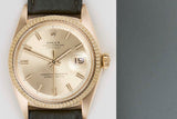 Datejust 36 'Wide Boy - No Lume Champagne Dial'