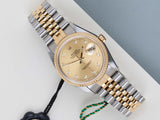 Datejust 36 'Champagne Diamond Dial - Jubilee'