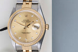 Datejust 36 'Champagne Diamond Dial - Jubilee'