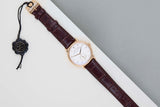 Saxonia 'Silver Dial - Rose Gold'