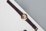 Saxonia 'Silver Dial - Rose Gold'