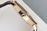 Saxonia 'Silver Dial - Rose Gold'