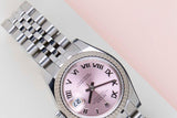 Datejust 26 'Pink Roman Dial - Jubilee'