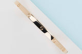 Love Bracelet Small - Yellow Gold - Size 18 - B&P