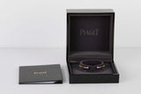 Possession Open Bangle Bracelet - Lapis Lazuli & Rose Gold - Size 16 - B&P