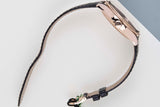 Cellini Dual Time 'Rose Gold - Chocolate Dial'