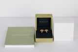 Vintage Alhambra Earrings - Yellow Gold - Diamonds - B&P
