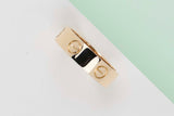 Love Ring - Yellow Gold - Size 55 - B