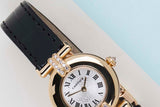 Colisee 'Silver Roman Dial / Yellow Gold - Diamonds