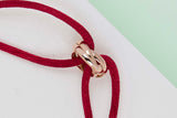 Trinity Cord Bracelet - Rosegold - Pouch