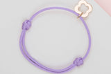 Byzantine Alhambra Cord Bracelet - Rose Gold - Pouch & Papers