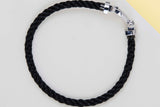 Force 10 Bracelet Large - White Gold - Size 18 (19.5CM)