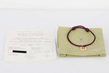 Byzantine Alhambra Cord Bracelet  - Rose Gold - Pouch & Papers